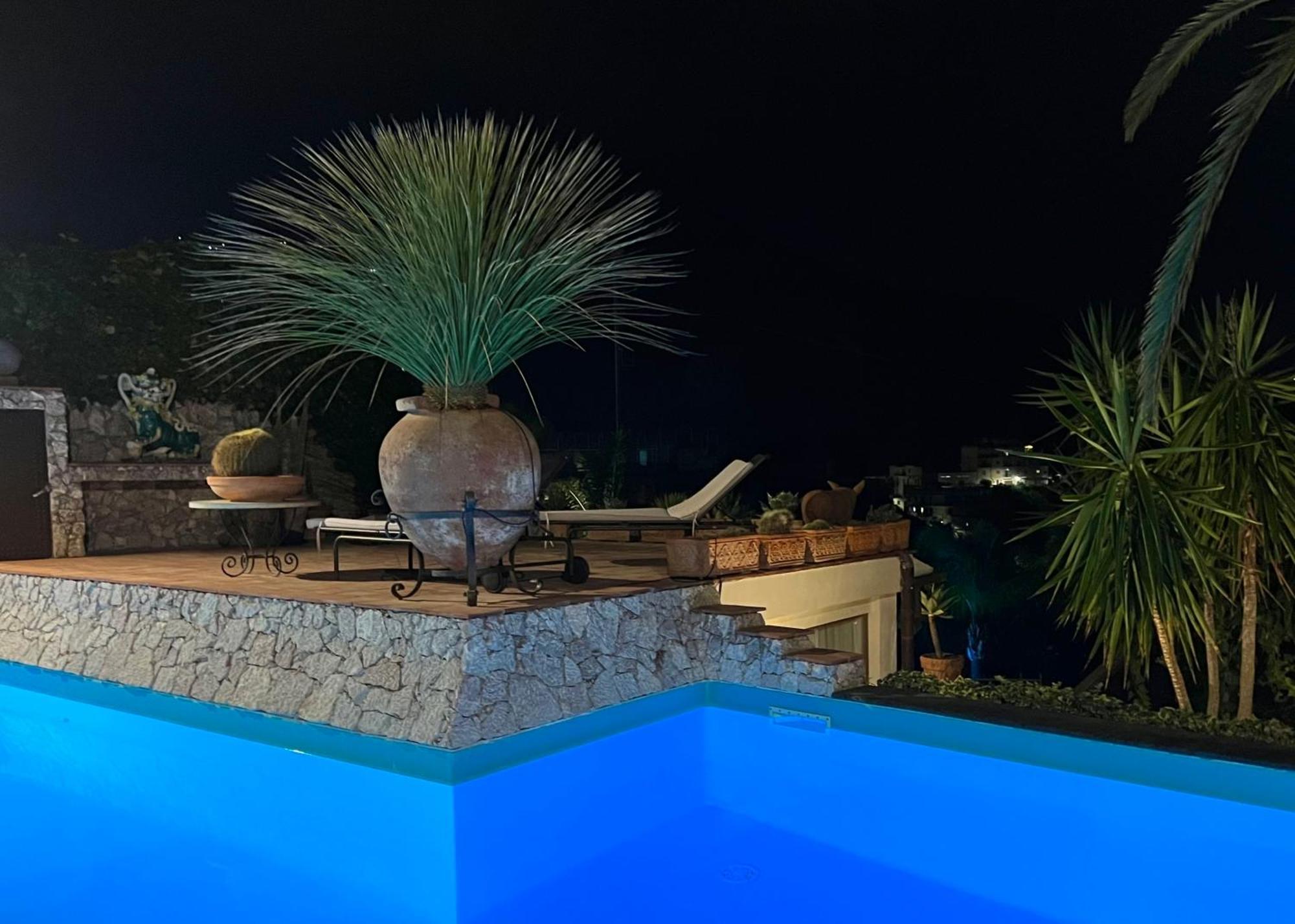 Villa Lou Taormina Private Villa With Panoramic Sea View Pool ภายนอก รูปภาพ