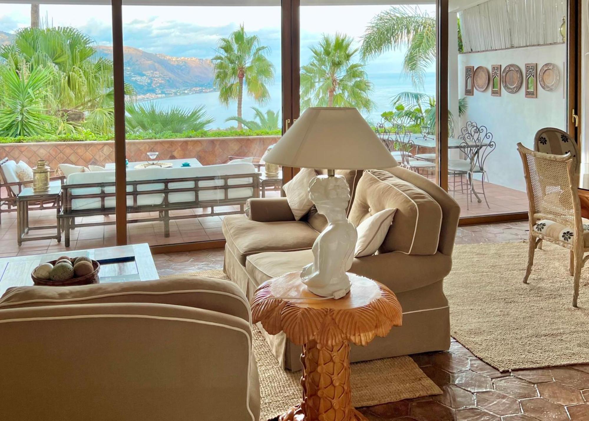 Villa Lou Taormina Private Villa With Panoramic Sea View Pool ภายนอก รูปภาพ