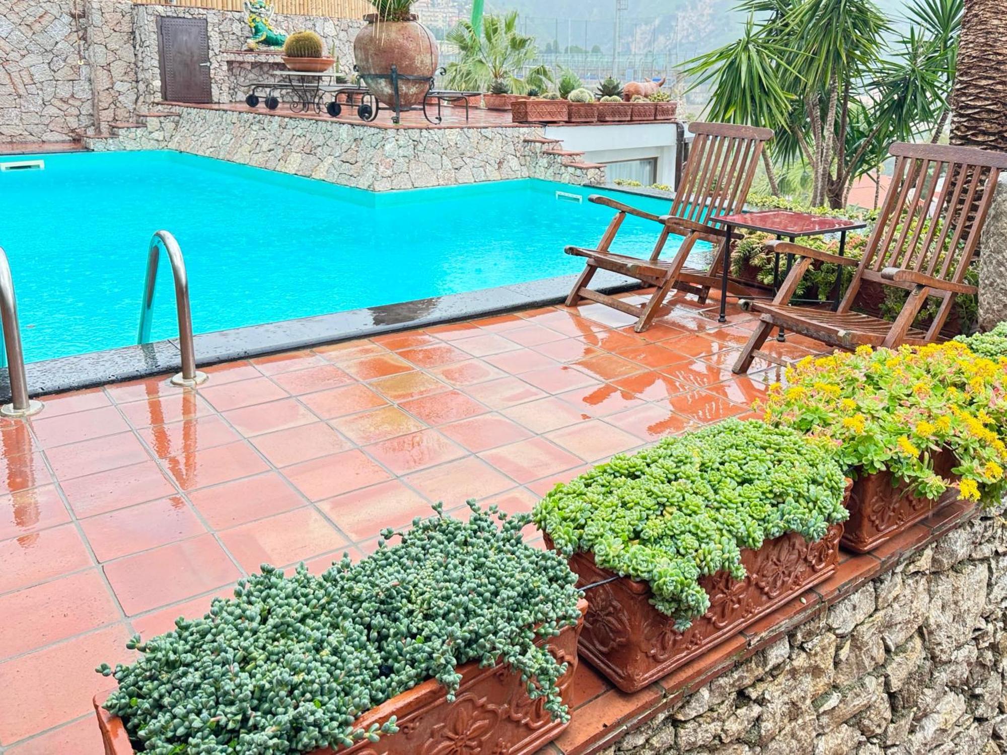 Villa Lou Taormina Private Villa With Panoramic Sea View Pool ภายนอก รูปภาพ