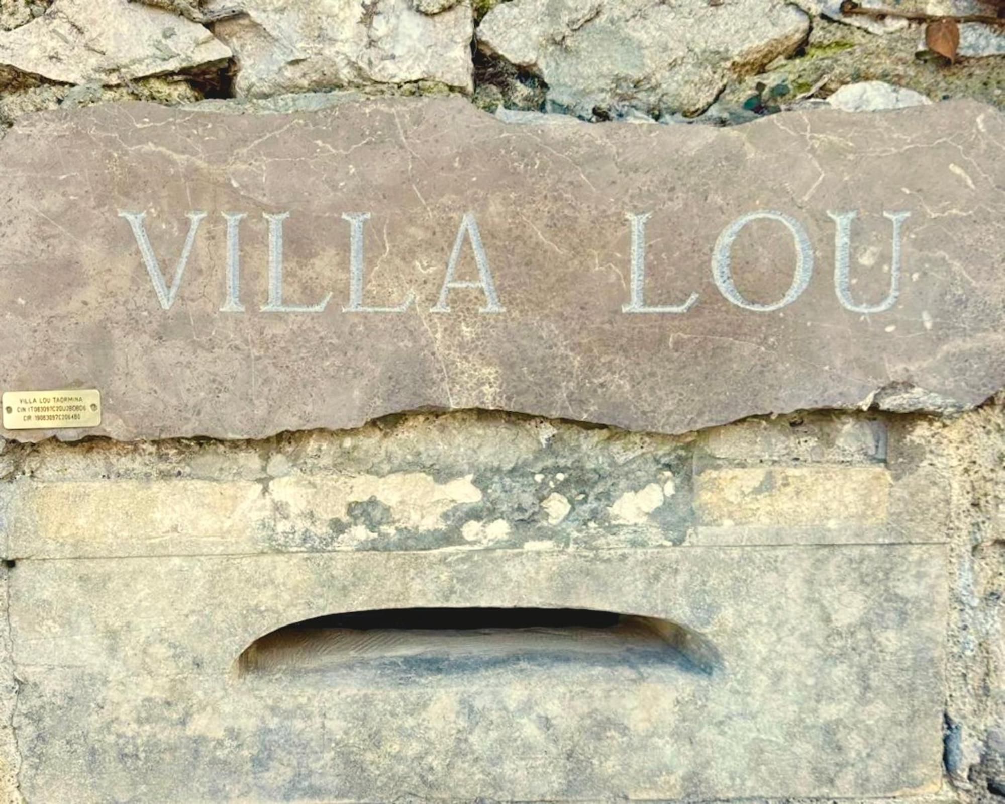Villa Lou Taormina Private Villa With Panoramic Sea View Pool ภายนอก รูปภาพ